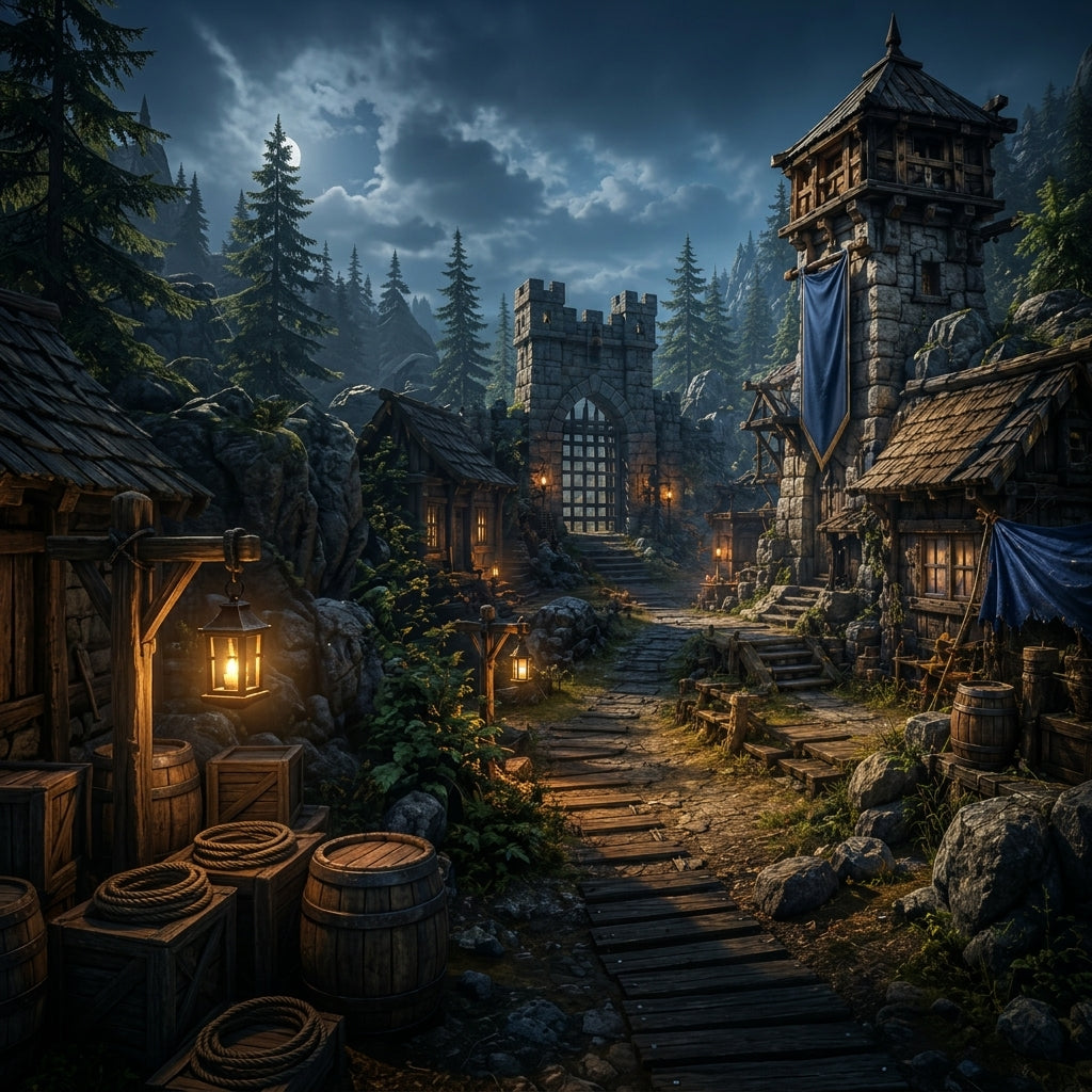 Custom 3D Game Environments