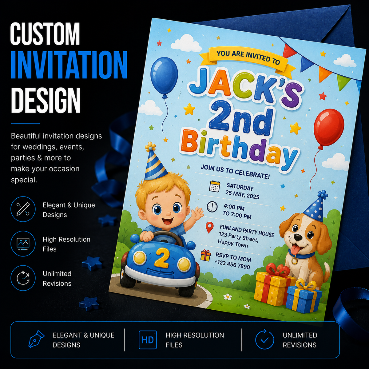 Custom Invitation Design