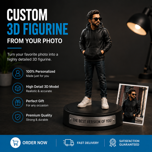 Custom 3D Figurine From Your Photo
