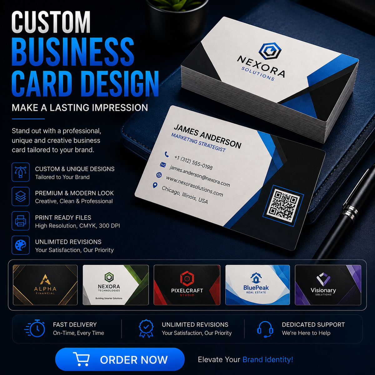 Custom Business Card Design