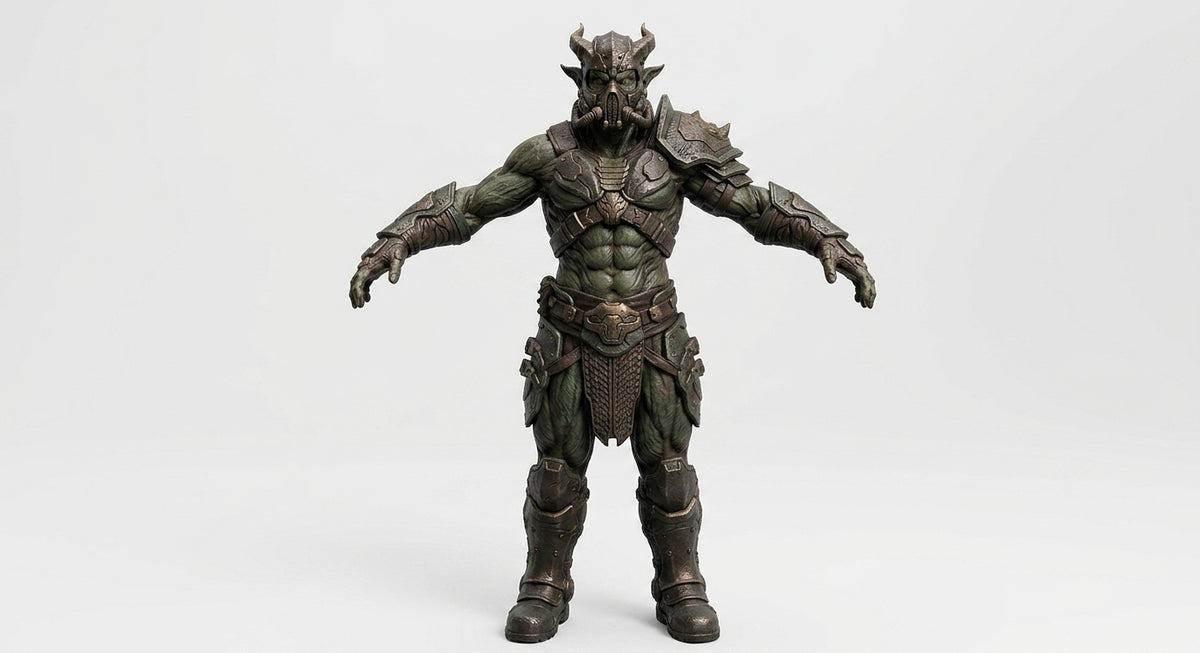 Custom 3D Character Modeling Service