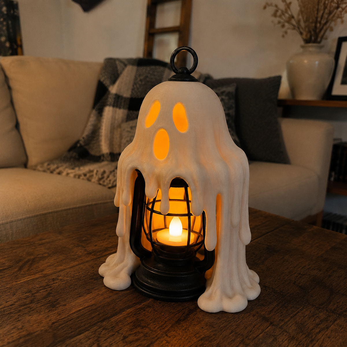 Halloween Ghost Lantern STL