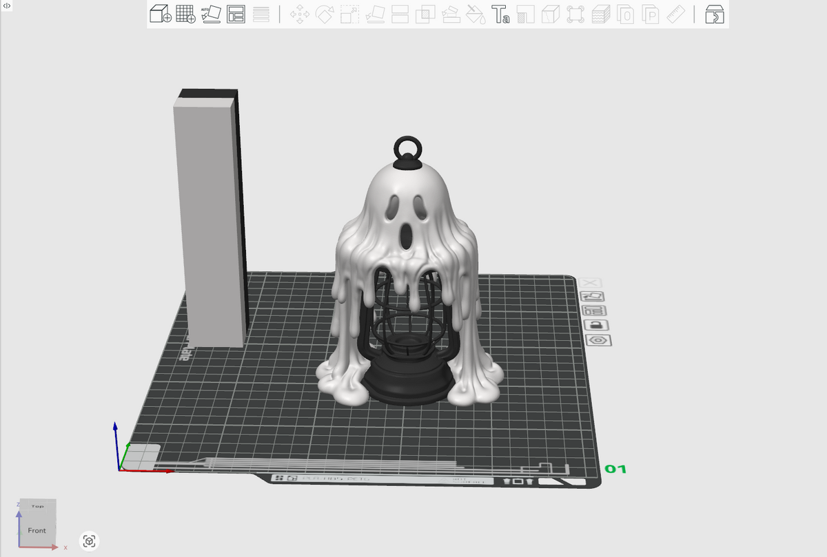 Halloween Ghost Lantern STL