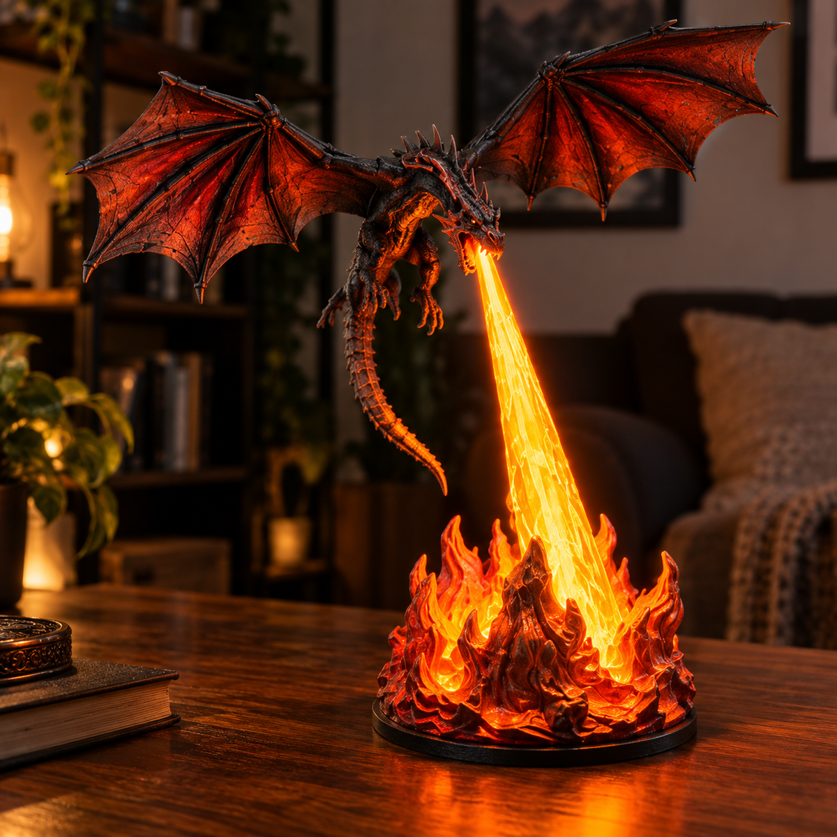 Fire Breathing Dragon STL
